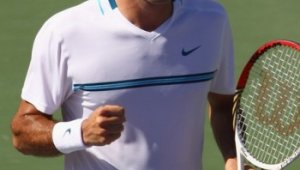 Федерер започна наказателната си акция и в Маями