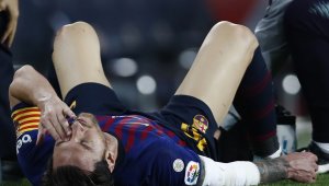 Удар по Барса: Меси е със счупена ръка, аут е от Ел Класико с Реал Мадрид