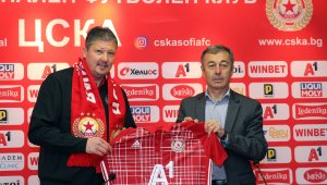 Любо Пенев с първа тренировка начело на ЦСКА