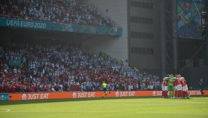 Ужасен инцидент прекрати Дания – Финландия 