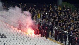 Задържаха още девет фенове на Ботев след дербито на Пловдив