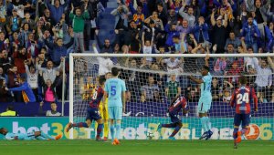 Нападател на Леванте с историческо постижение срещу Барса