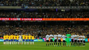 Аржентина тресна Бразилия в дебюта на Сампаоли + ВИДЕО