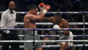 "Пич, пропилян си": Кличко предизвикал краха на Джошуа