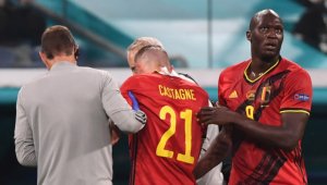 Удар по Белгия: Евро 2020 за Тимоти Кастан приключи