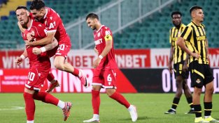 Слаб ЦСКА с драматична победа, Христо Янев е пътник