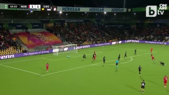ЦСКА с първа точка в ЛК след 2:2 с Нордселанд - ВИДЕО
