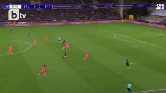 ВИДЕО: Брюж - Барселона