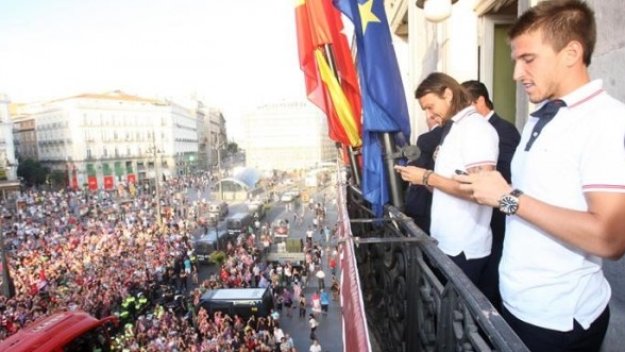 12 000 празнуваха с Атлетико