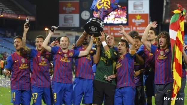 Барса грабна купата на Испания и спаси сезона