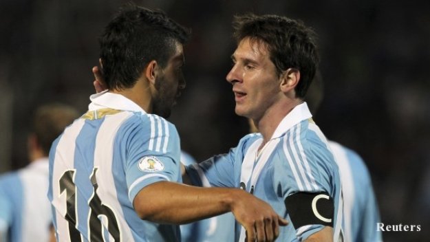 Аржентина с класика срещу Уругвай, Меси блести с два гола