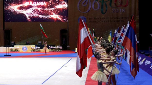 Откриха световното по художествена гимнастика в София + СНИМКИ
