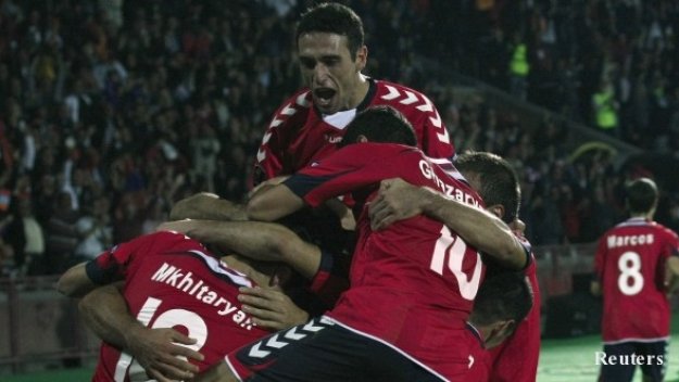 Армения на крачка от Евро 2012