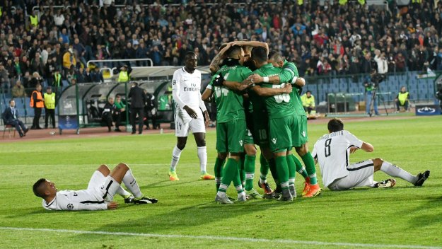 Лудогорец най-ритан в Шампионската лига