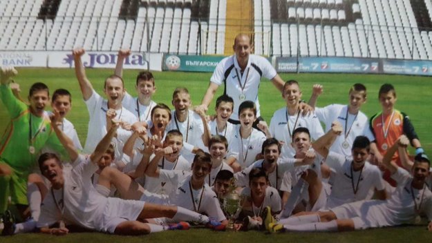Шампионската снимка на Славия от сезон 2013/2014. Снимка:Gol.bg