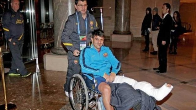 Вия можел да остане без крак преди година