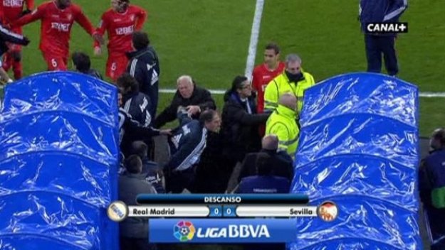 Спират бой на почивката на “Бернабеу”