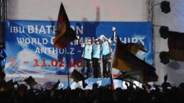 Отново злато за Германия на световното по биатлон