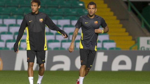 И Дани Алвес с травма в Барса