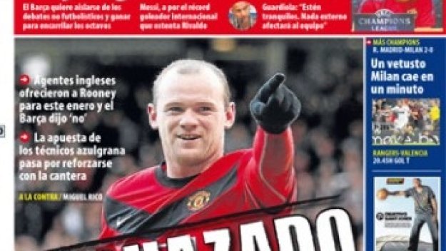 Барса се отказала от Уейн