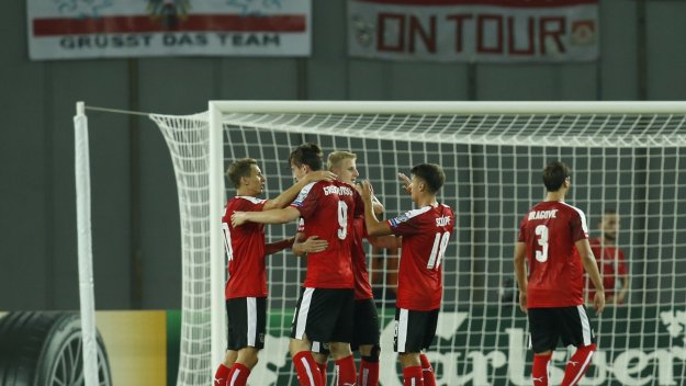 Австрия удари Грузия с 2:1