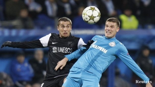 Зенит и Малага врътнаха зрелищно реми 