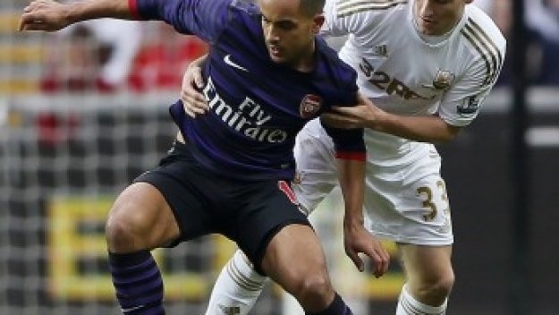 Суонзи и Арсенал със зрелищно равенство за купата