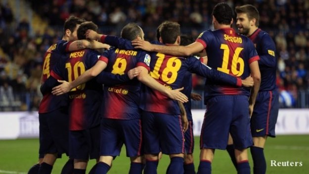 Барса с най-добър първи полусезон в историята