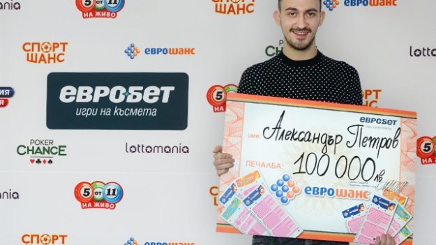 Александър Петров – момчето, което спечели 100 000 лева от „Еврошанс“