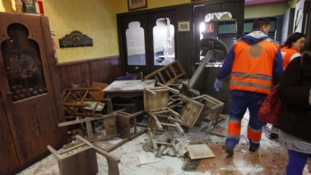 Фенове се млатят в Ла Коруня