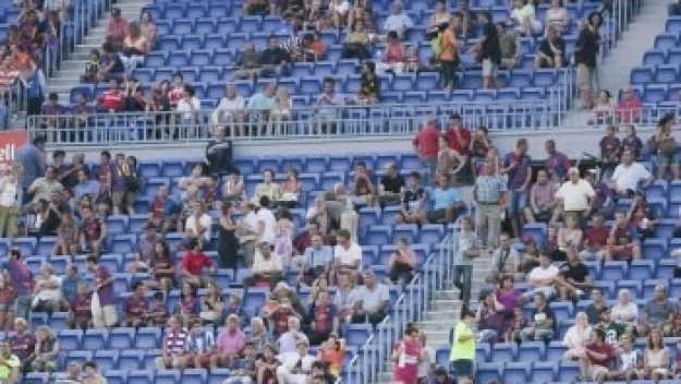 Почти 40% от местата по стадионите празни на старта на Примера