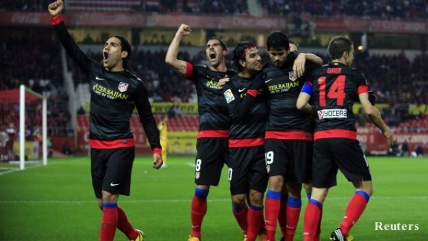 Атлетико оформи дерби на финала за Кралската купа