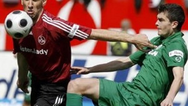 Ян Колер донесе успеха на Нюрнберг срещу Волфсбург