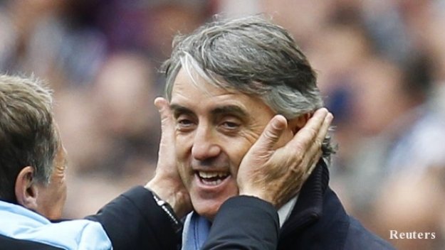 Роберто Манчини: Кавани е твърде скъп