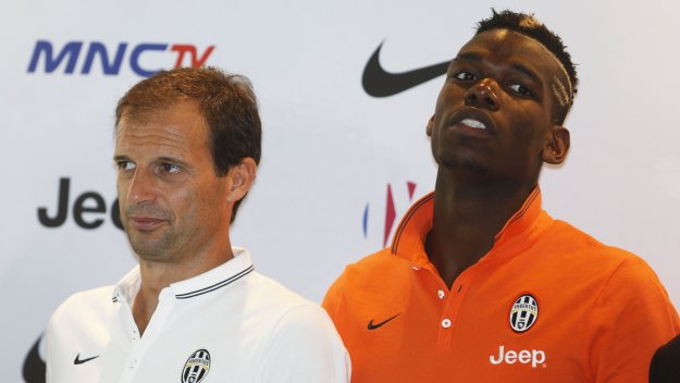 Алегри: Погба и Видал са щастливи, че остават в Юве