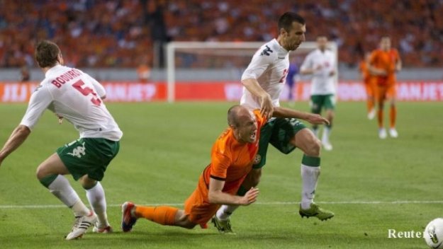 България изравни баланса срещу Холандия