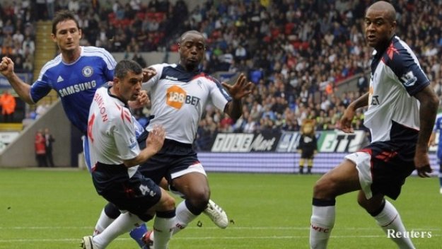 Болтън прекъсна негативната серия с победа при гостуването на Уигън