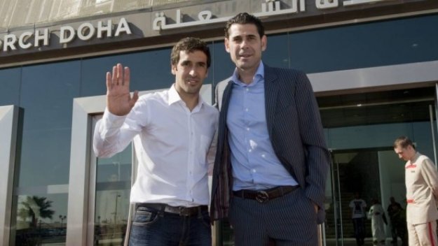 Раул посети Испания в Катар