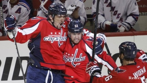 Вашингтон изравни срещу Рейнджърс