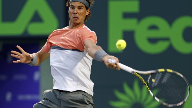 Надал обърна Раонич и се доближи до трофея в Маями