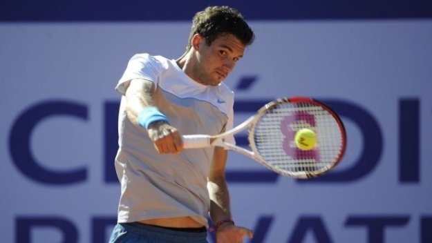 Дъжд прекъсна полуфинала между Григор Димитров и Томас Белучи