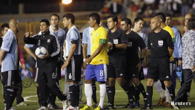 Отмениха контролата между Аржентина и Бразилия