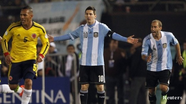 Аржентина се издъни срещу Колумбия