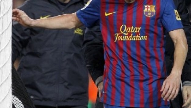 Иниеста с нова мускулна травма