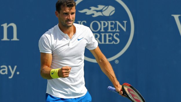 Григор Димитров - Ник Кирьос 6-3, 7-5 (гейм по гейм)