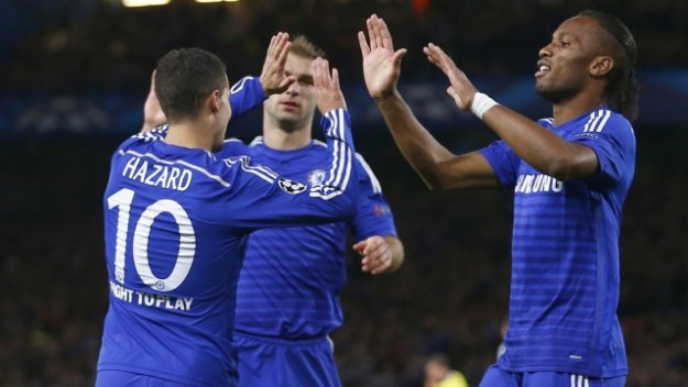 Челси е на 1/2 финал за купата на Лигата