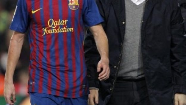 Иниеста на линия за дербито