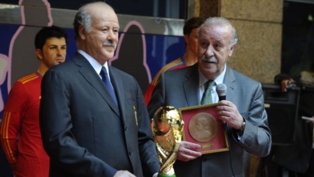 Дел Боске вече има восъчен двойник