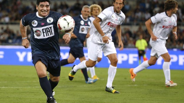 Марадона и Роби Баджо още го могат + ВИДЕО