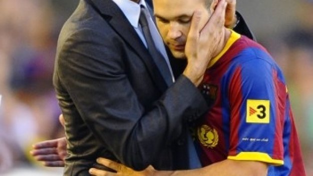 Иниеста изравни Гуардиола по брой мачове с фланелката на Барса